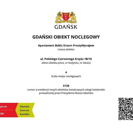 Apartament Baltic Dream Prostywynajem Gdansk Brzezno 외부 사진