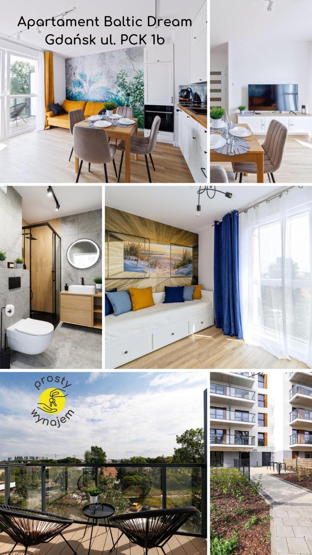 Apartament Baltic Dream Prostywynajem Gdansk Brzezno 외부 사진